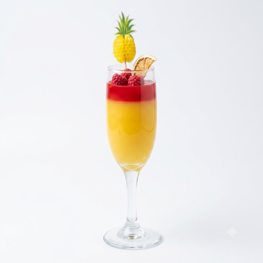 Tropical Fusion Artisan Candle: An Exotic Scent Safari in a Cocktail Glass