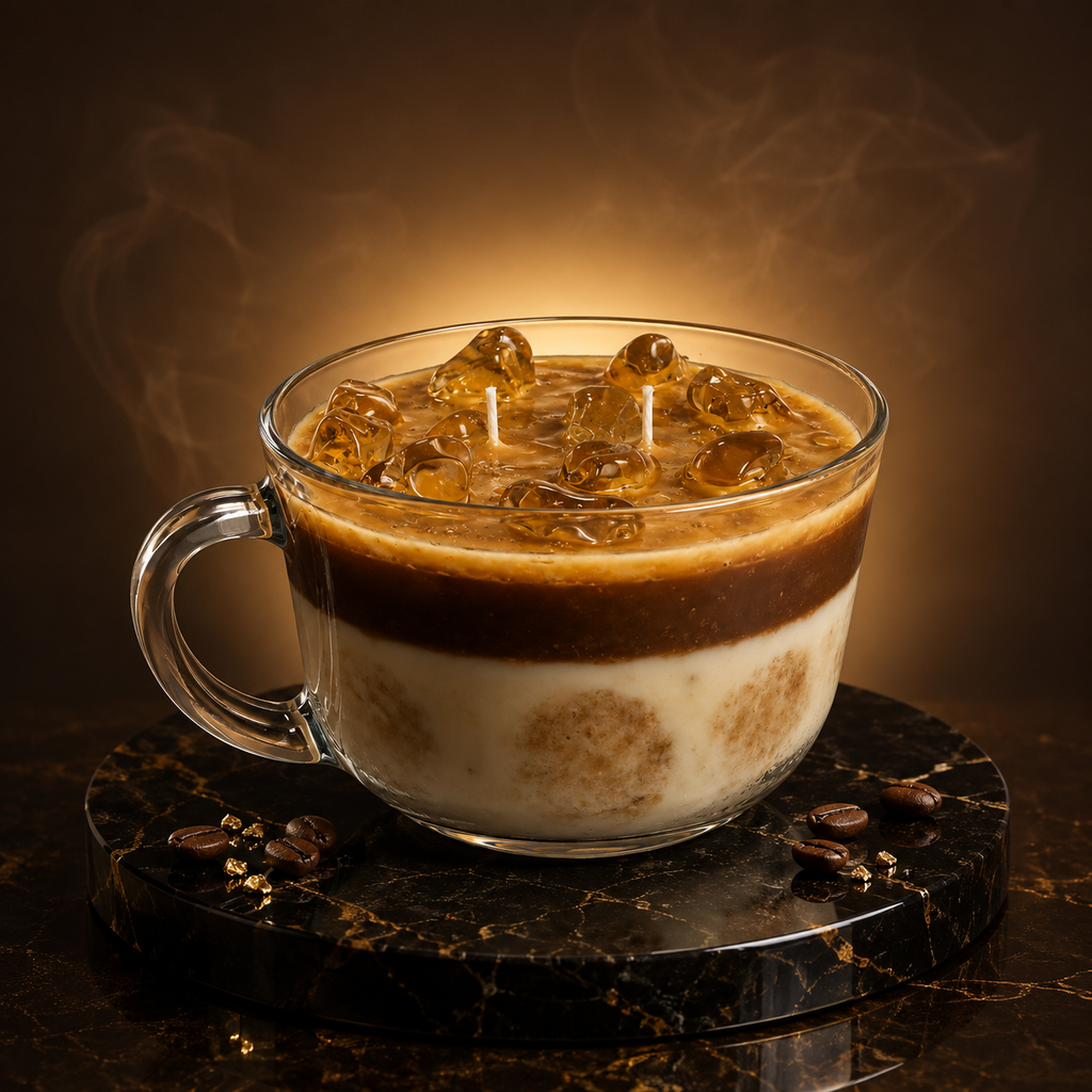 Caramel Iced Coffee Two-Wick Candle