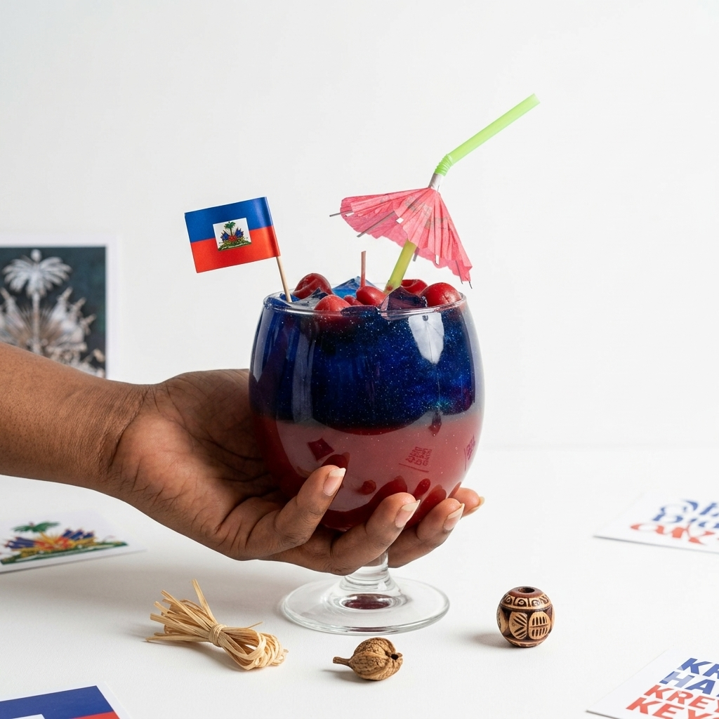 Fyète Grenadye / Grenadier Pride Grenadier Pride” Luxury Soy Candle — Haiti World Cup 2026