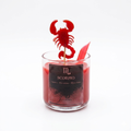 Scorpio Zodiac Candle — Intense Passionate Mysterious | Astrology Gift