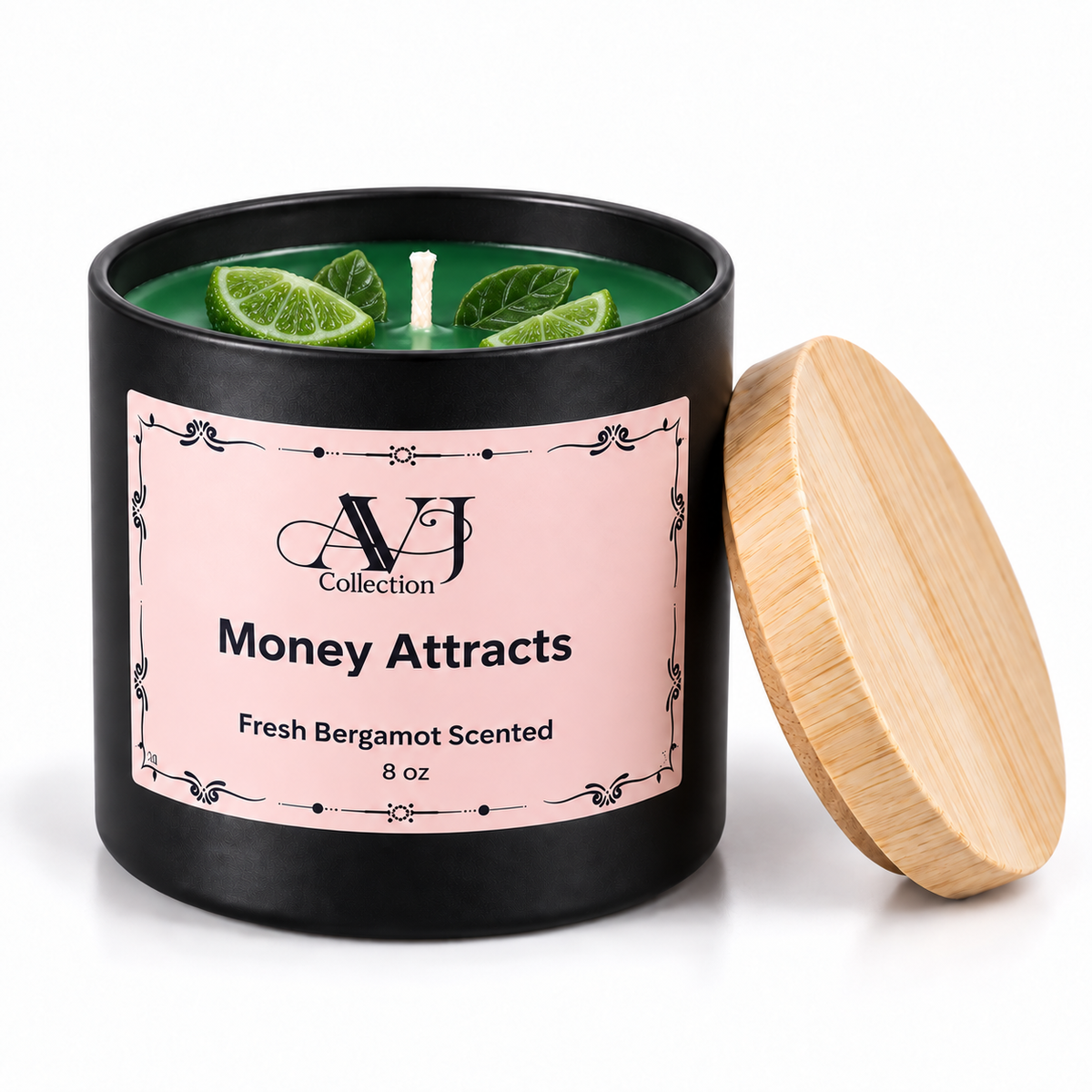 AVJ Collection 8 oz Scented Candle hand poured candle – luxury soy candles,Choose Your Fragrance – Fresh, Cozy, Aromatherapy and Intention Candles