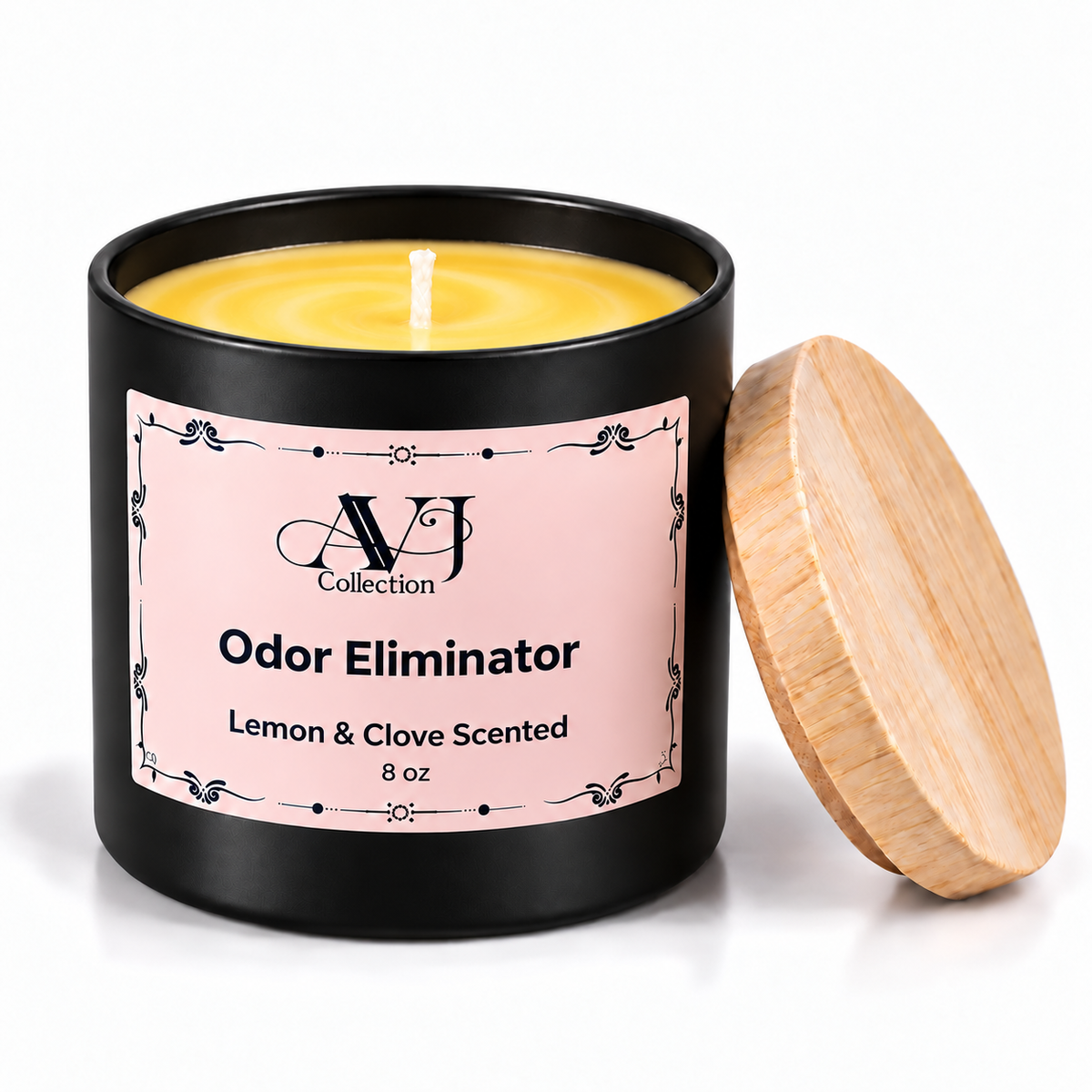 AVJ Collection 8 oz Scented Candle hand poured candle – luxury soy candles,Choose Your Fragrance – Fresh, Cozy, Aromatherapy and Intention Candles