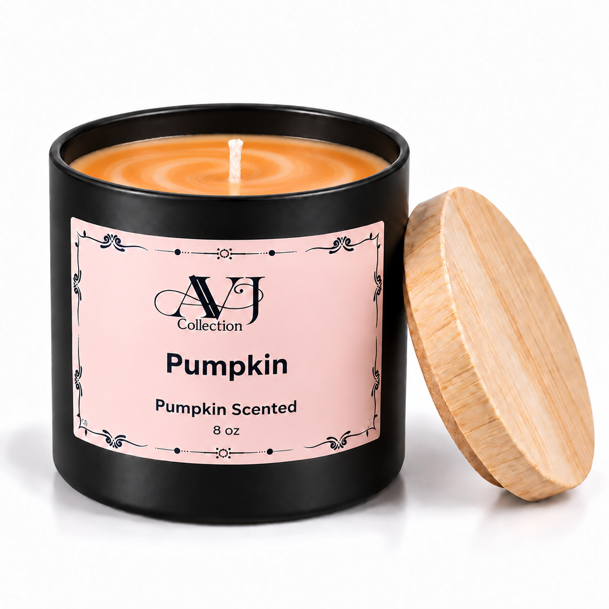 AVJ Collection 8 oz Scented Candle hand poured candle – luxury soy candles,Choose Your Fragrance – Fresh, Cozy, Aromatherapy and Intention Candles