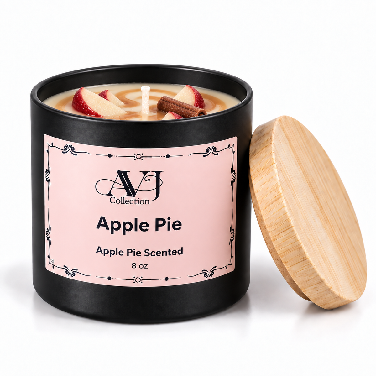 AVJ Collection 8 oz Scented Candle hand poured candle – luxury soy candles,Choose Your Fragrance – Fresh, Cozy, Aromatherapy and Intention Candles