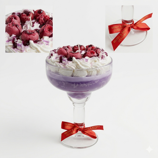 Artisan Mixed Berry Margarita Dessert Candle