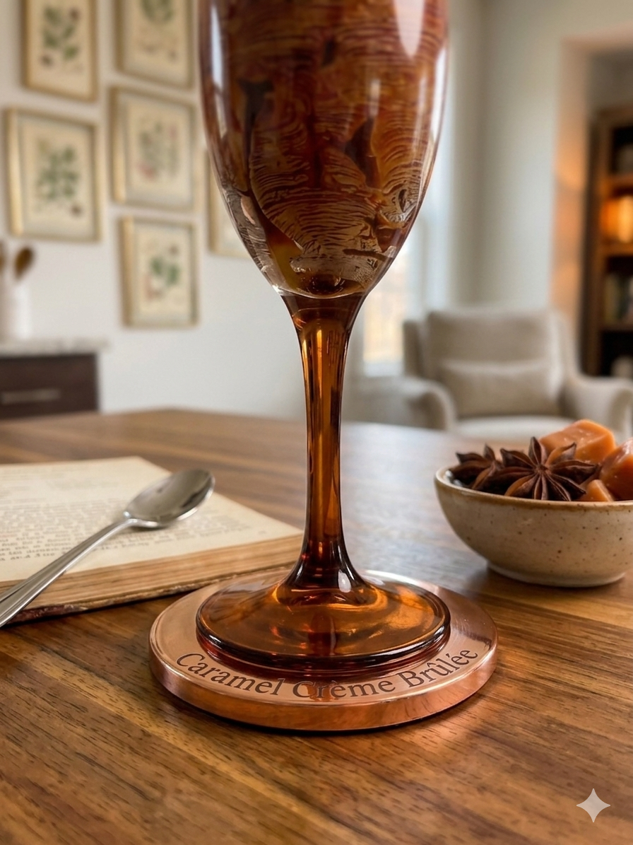 Caramel Crème Brûlée Dessert Candle – Luxury Whipped Wax Candle | Sweet Gourmand Home Décor “vanilla caramel cinnamon scented “