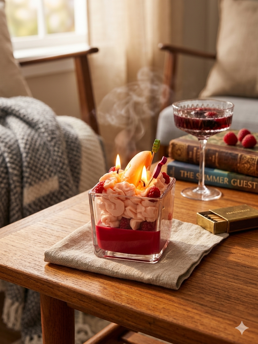 Mango Berry Dessert Candle — Too Pretty to Burn