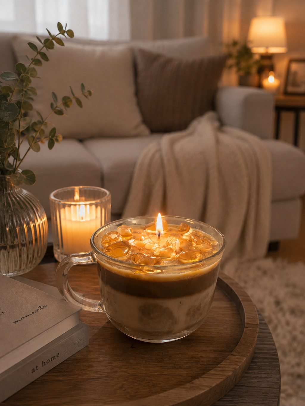 Caramel Iced Coffee Two-Wick Candle