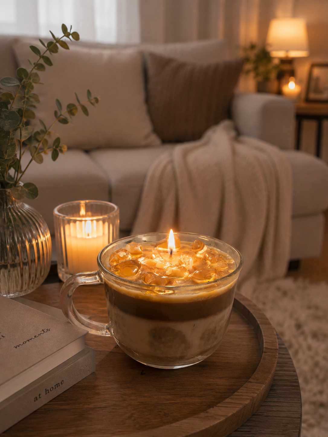 Caramel Iced Coffee Two-Wick Candle