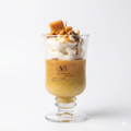 Caramel Macchiato Swirl Hand-Poured Soy Wax Dessert Candle